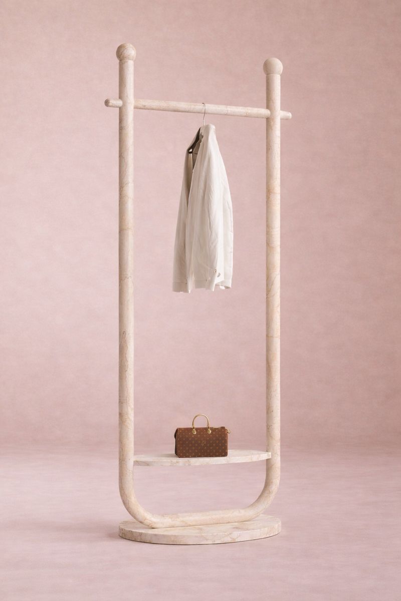 Elara Living Closet Bar - Crema Dorazio