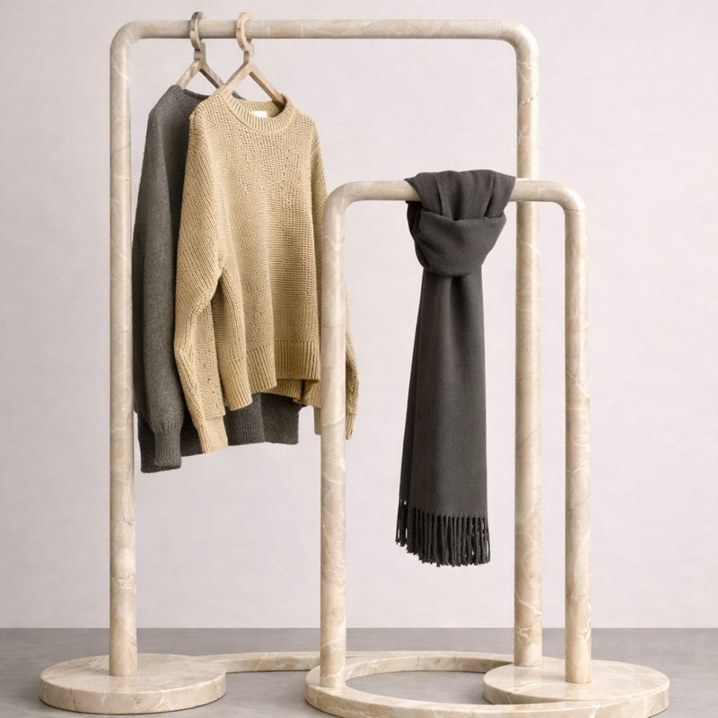 Dual Door Living Closet - Crema Dorazio