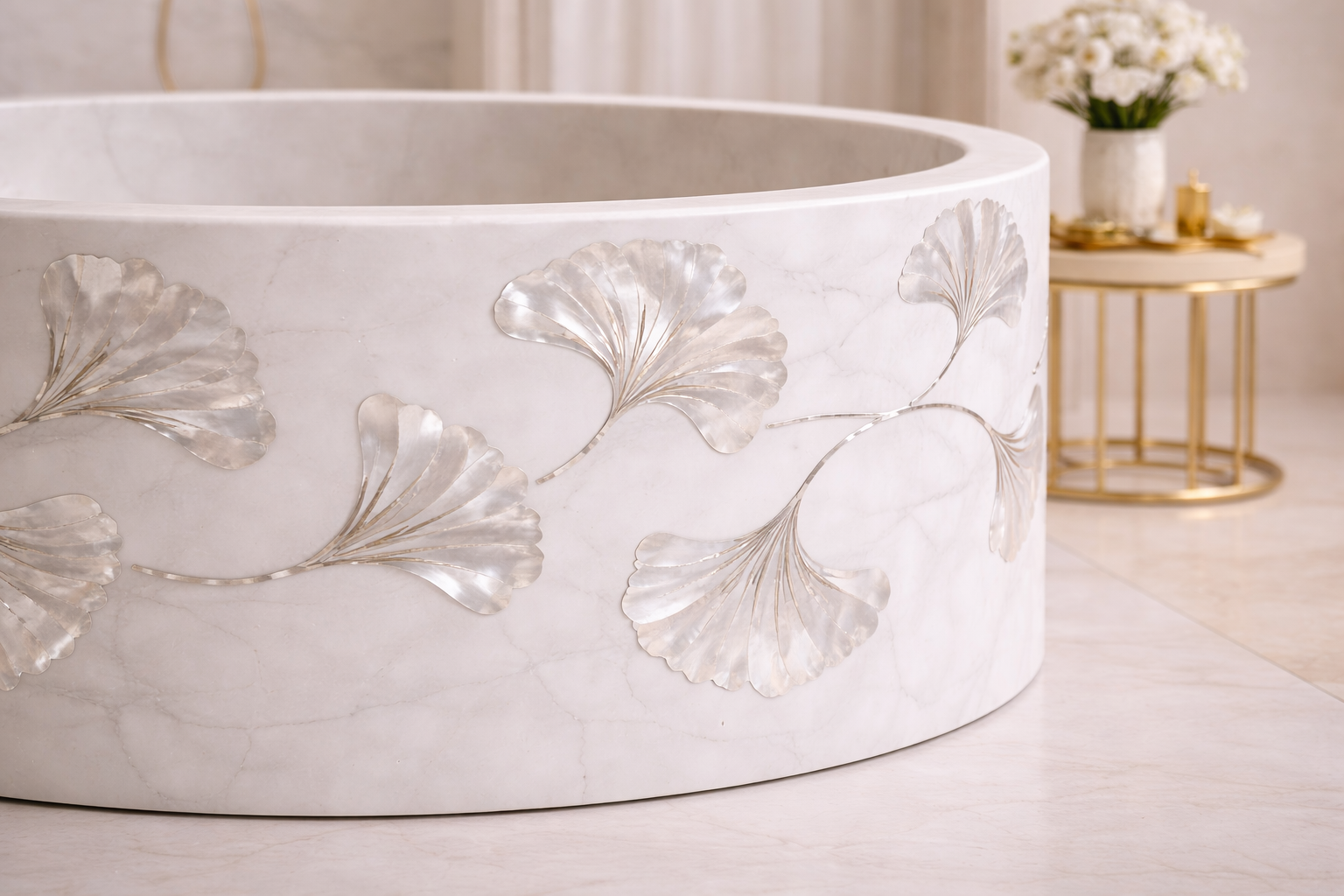 Regalia Hand-Inlaid Bath - View 3