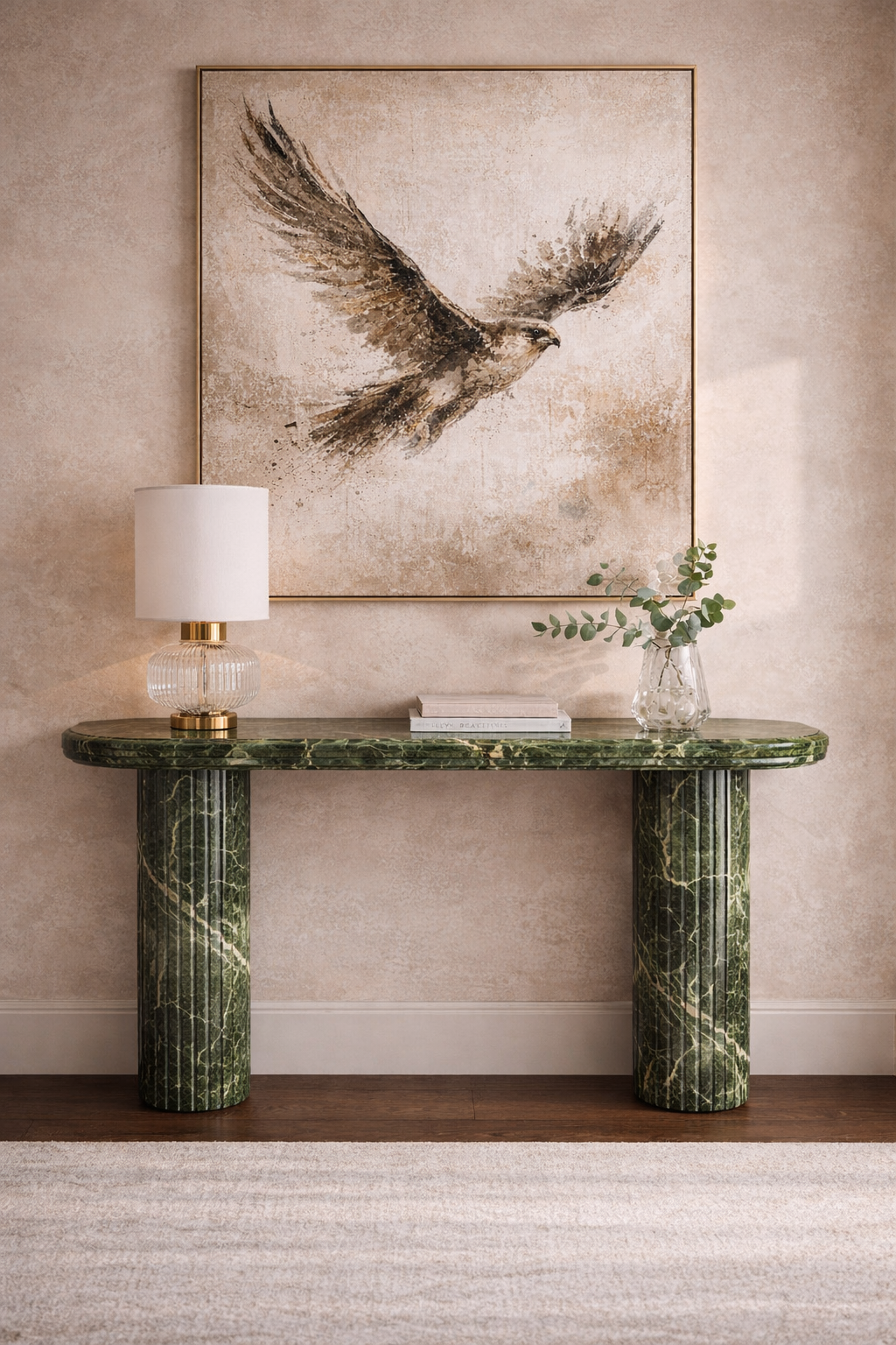 Vertico Fluted Console Table