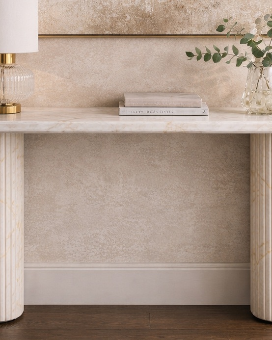 Vertico Fluted Console Table - View 2