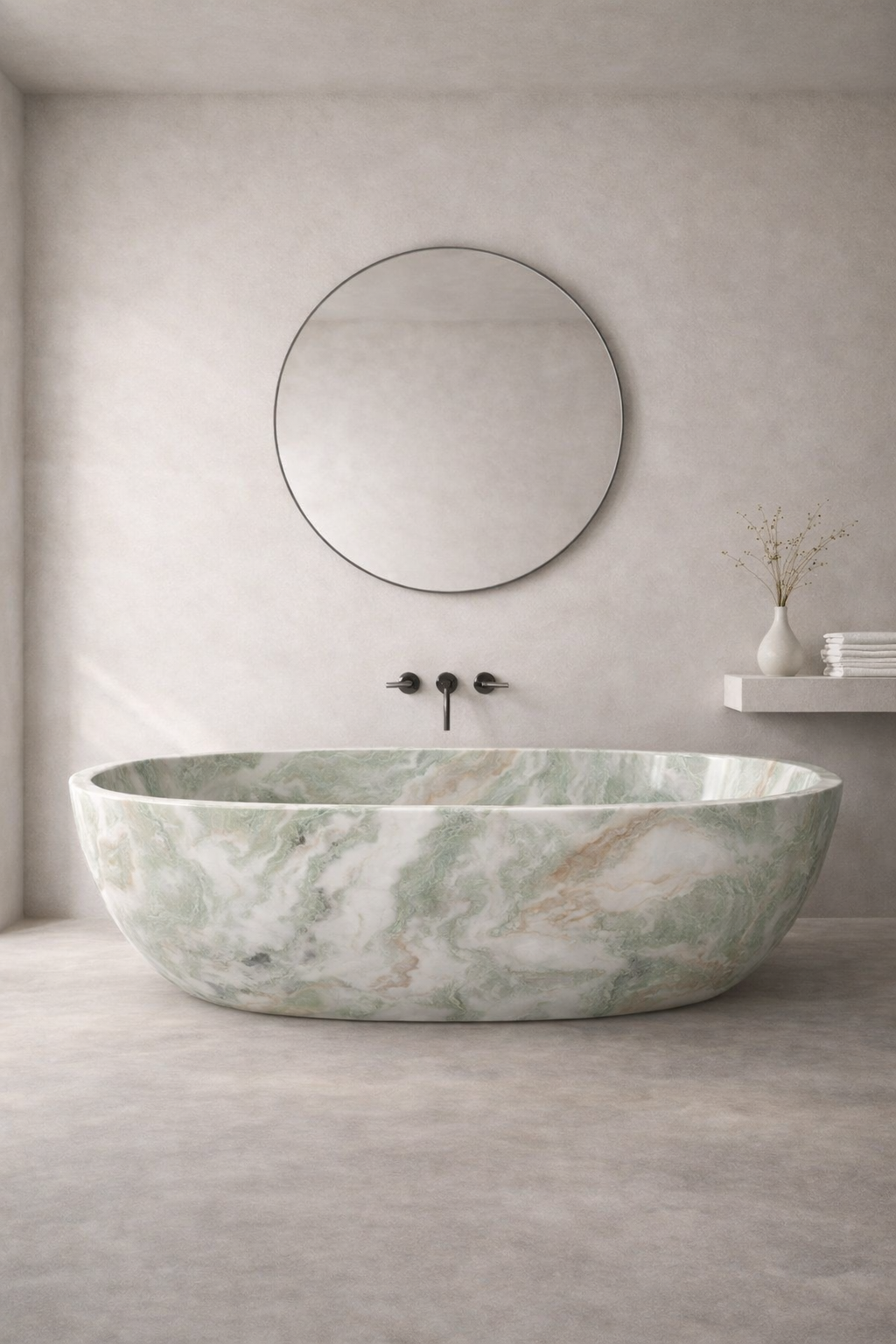 Rustica Oval Soaking Bath