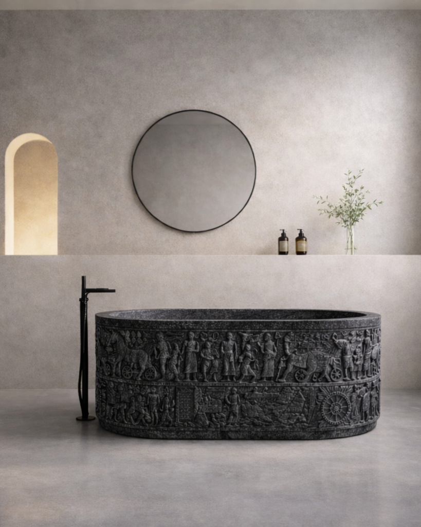 Dynasty  Tub - Black valeriano