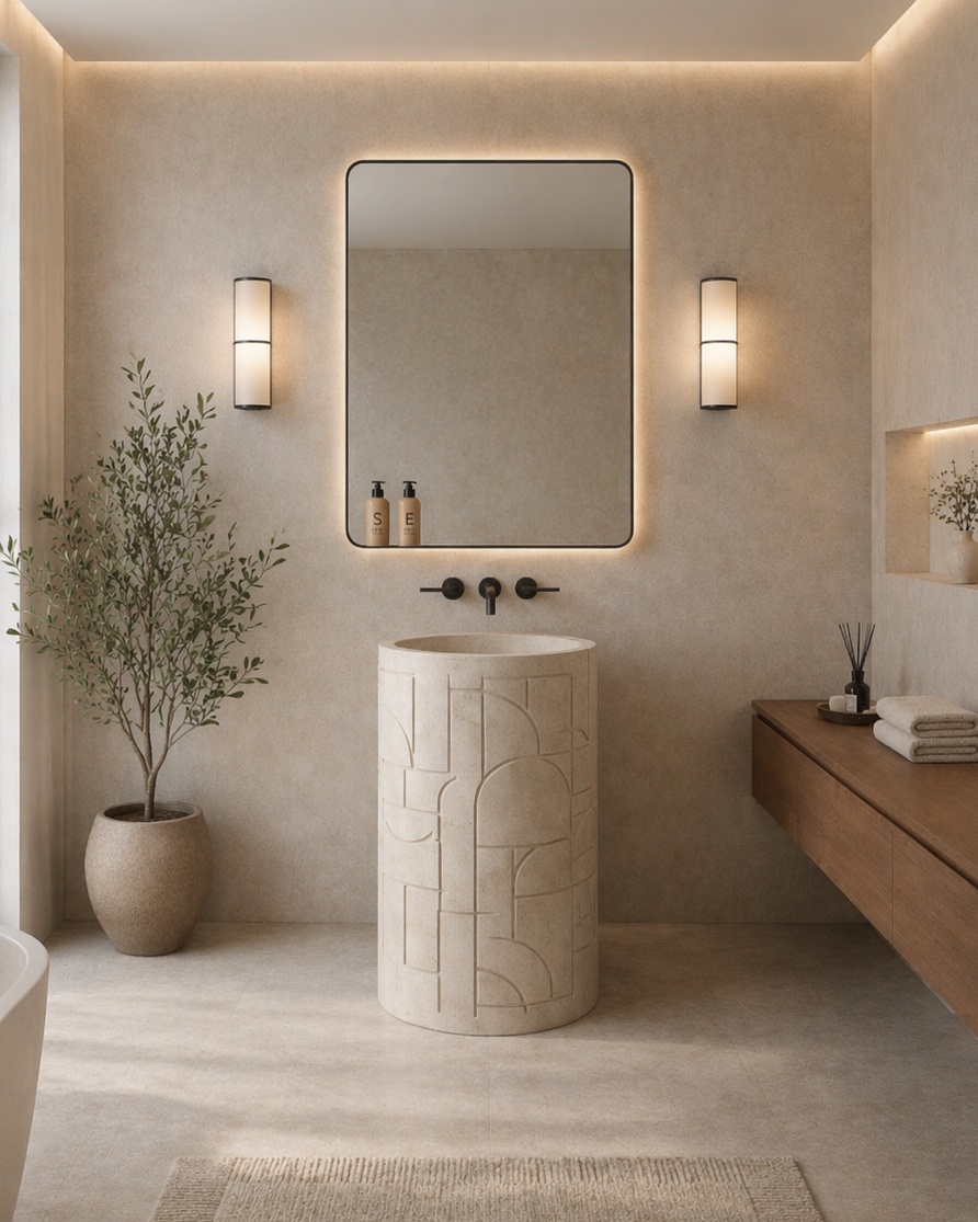 Linea Freestanding Basin
