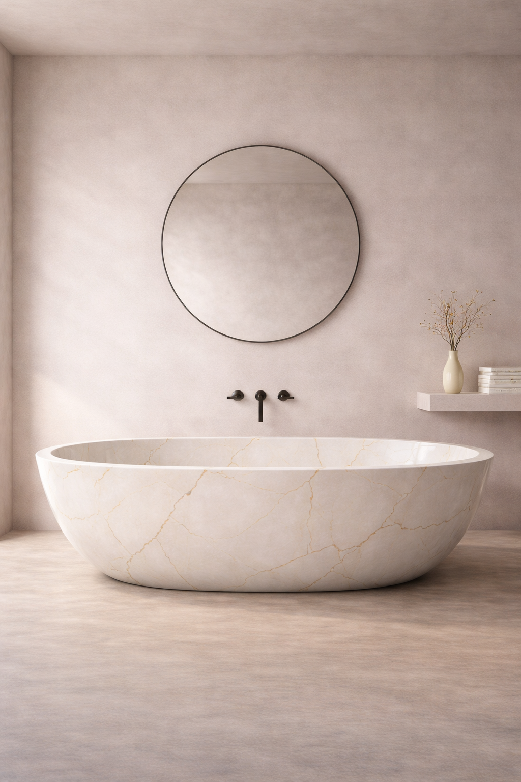 Rustica Oval Soaking Bath