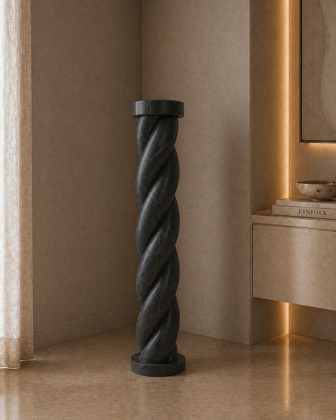 Helixa Stone Plinth - View 1