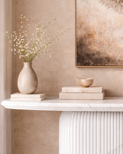 Ebon Crest Console Table - View 3
