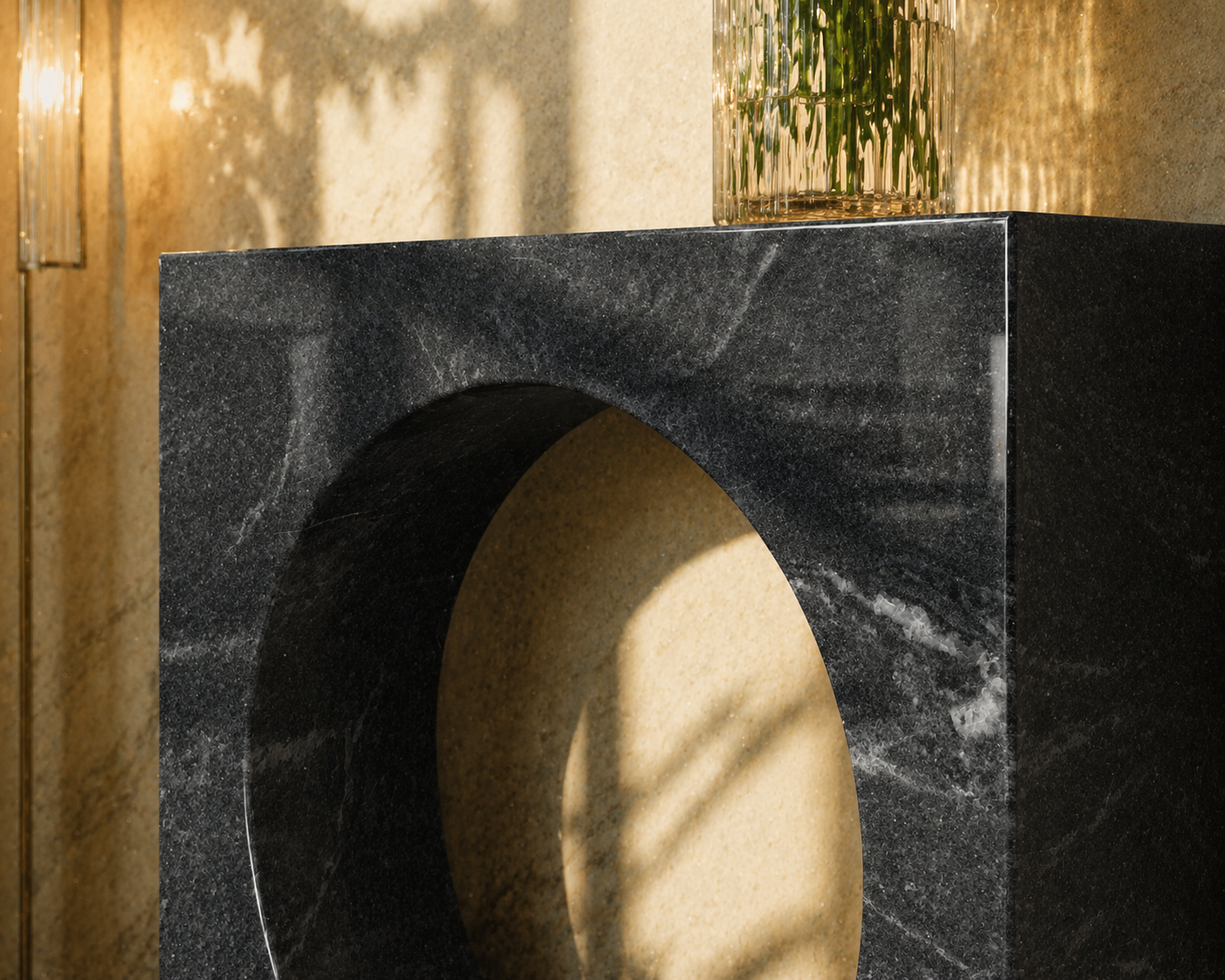 Aurelia Ring Stone Console - View 2
