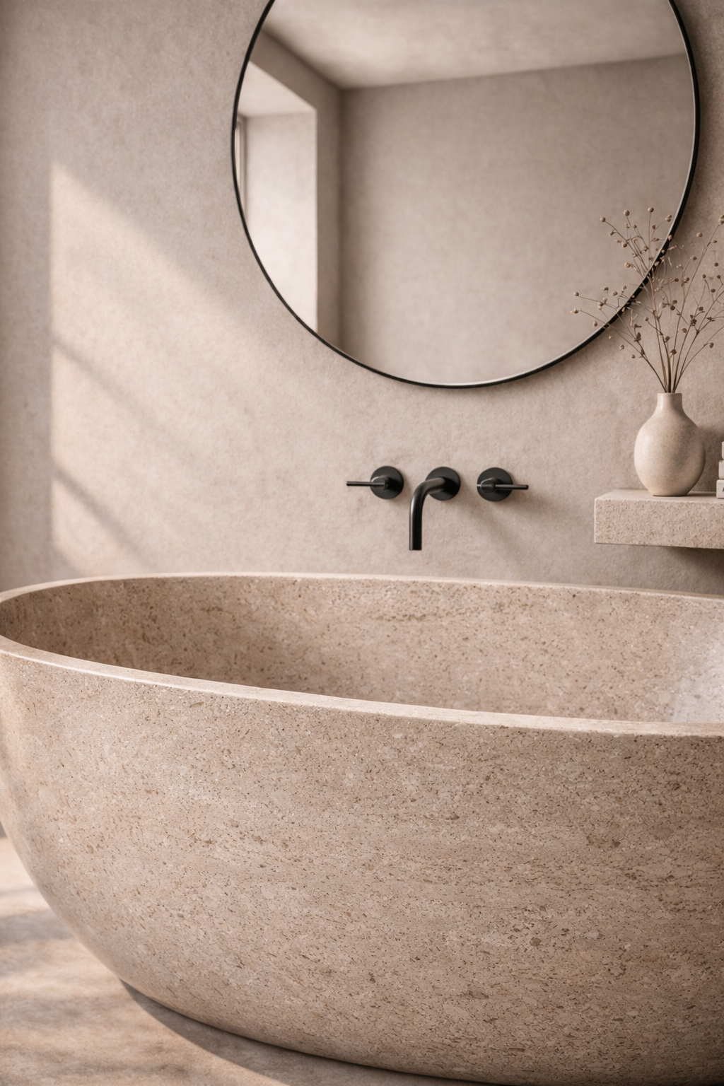 Rustica Oval Soaking Bath - View 3