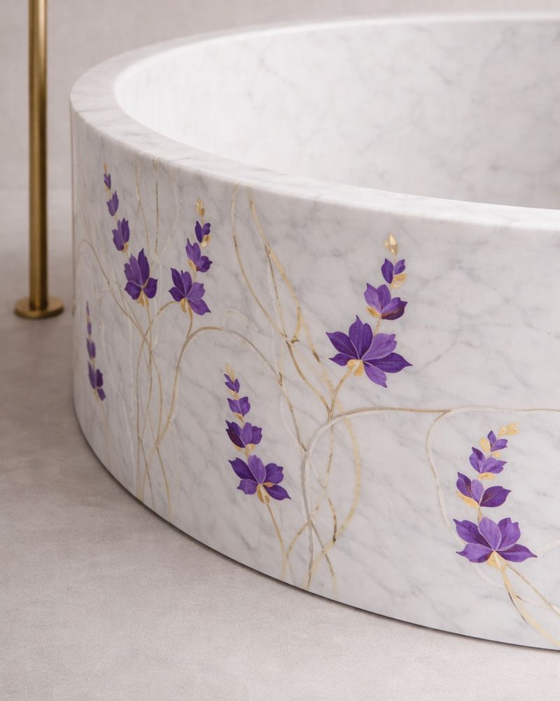 Regalia Hand-Inlaid Bath - View 3