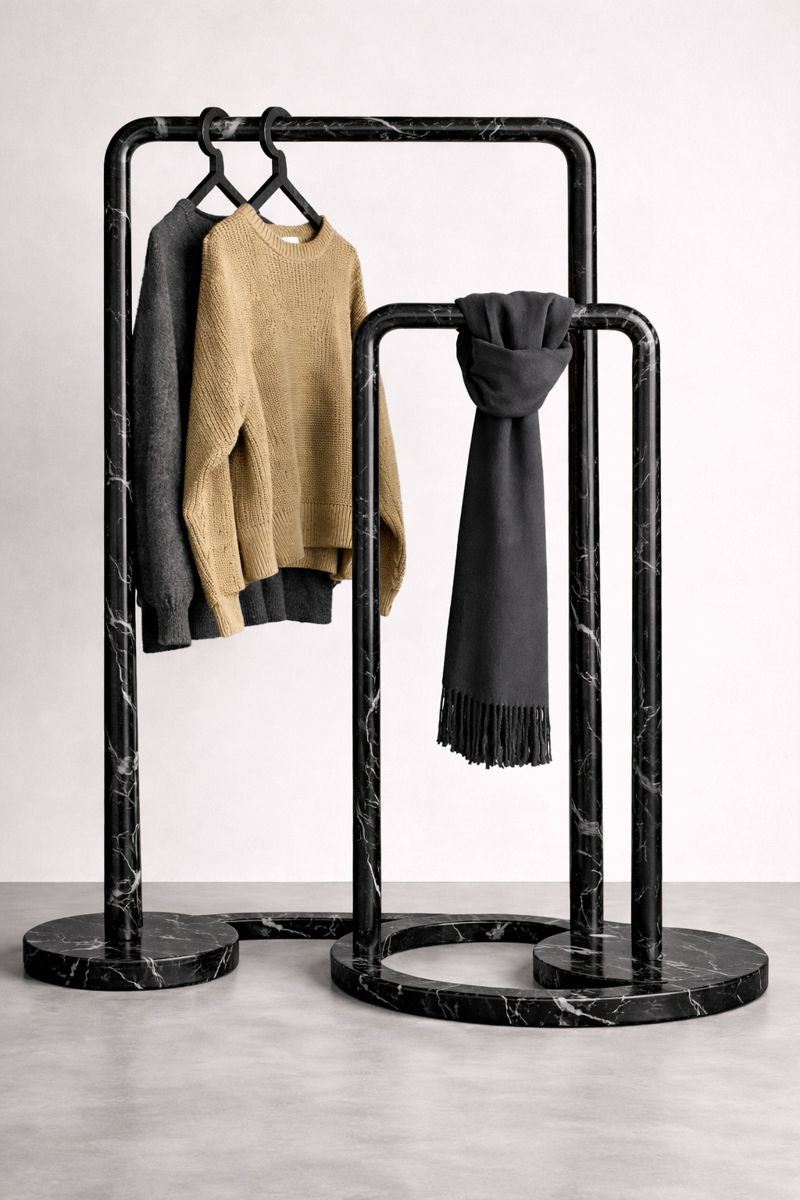 Dual Door Living Closet - Nero Imperia
