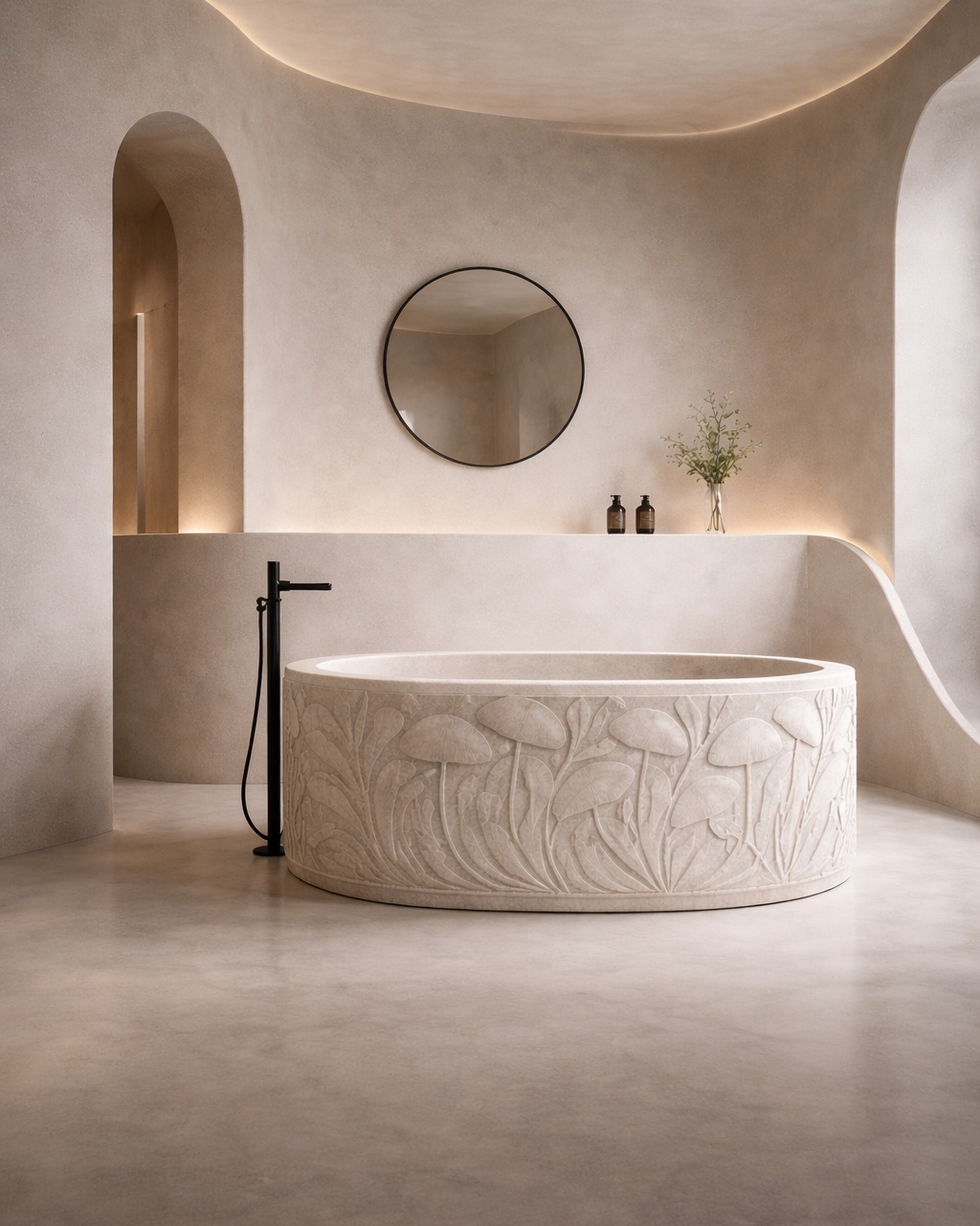Cubensis Sculpted Bath - View 5