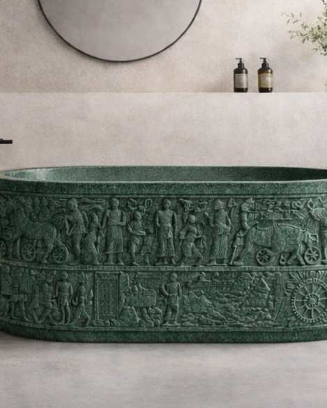 Dynasty  Tub - Imperial Green