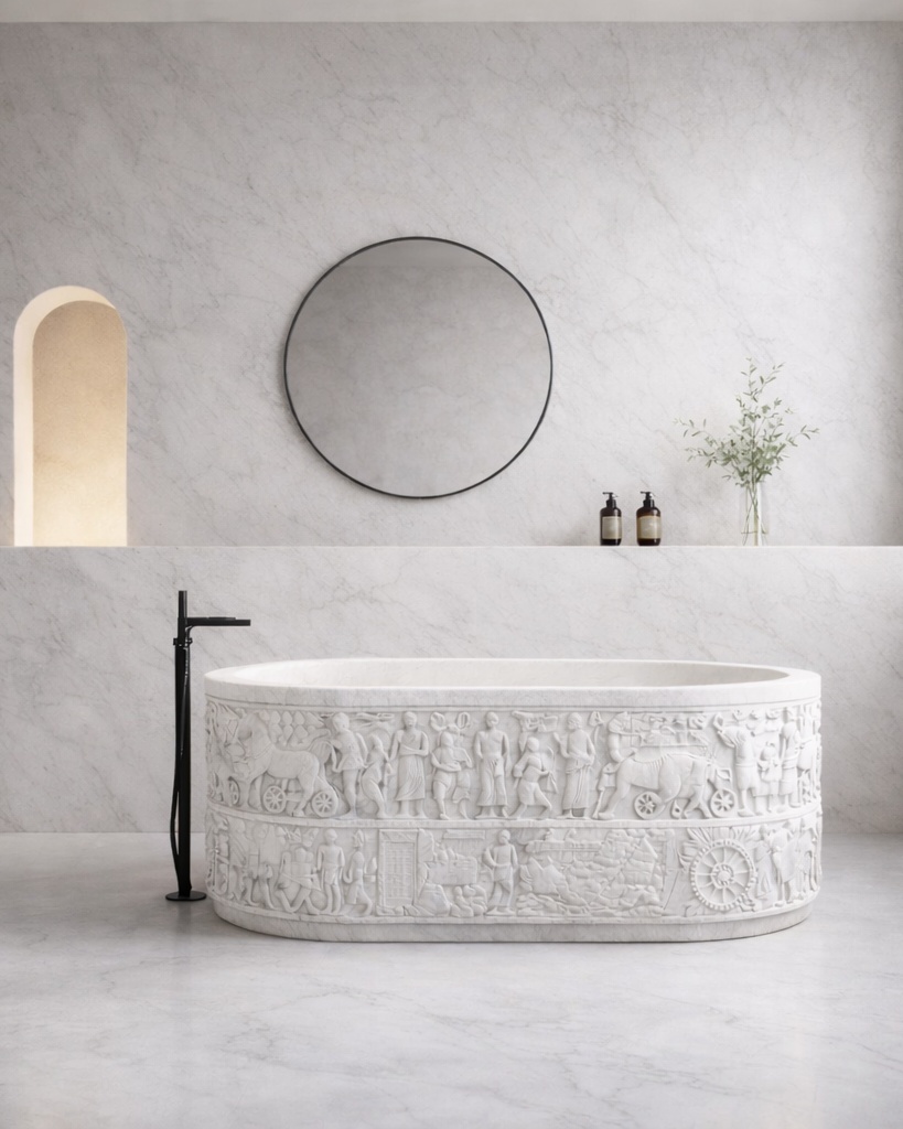 Dynasty  Tub - Sangemarmar