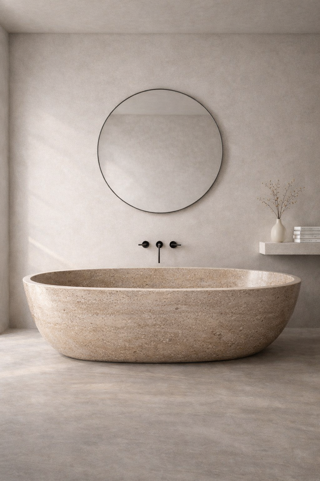 Rustica Oval Soaking Bath - View 2