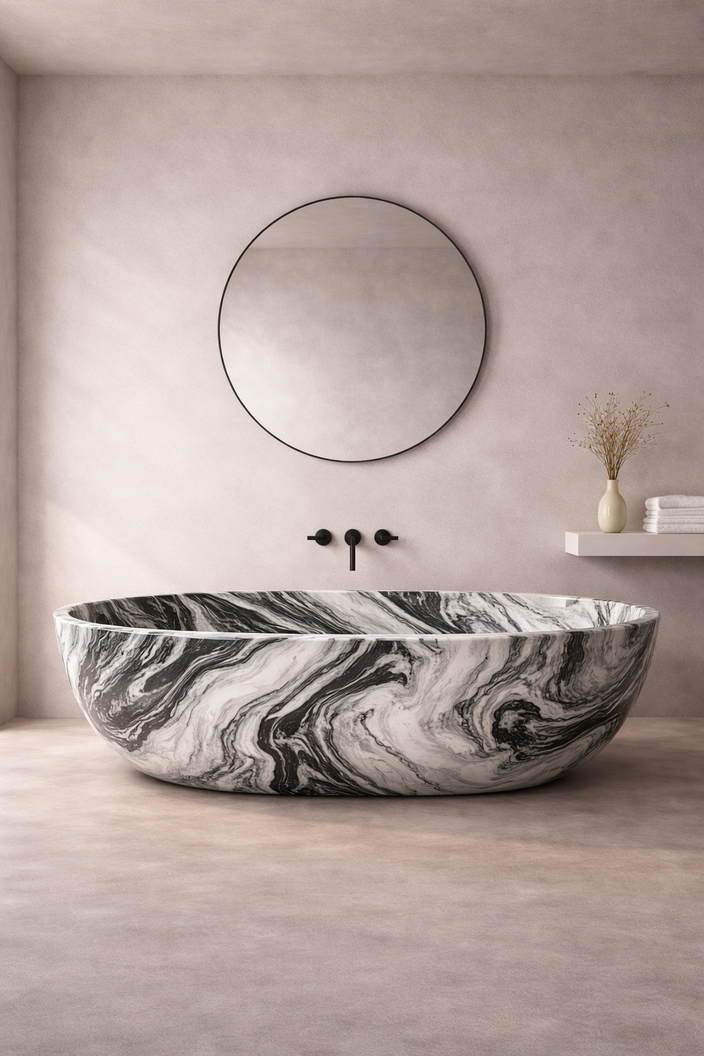 Rustica Oval Soaking Bath