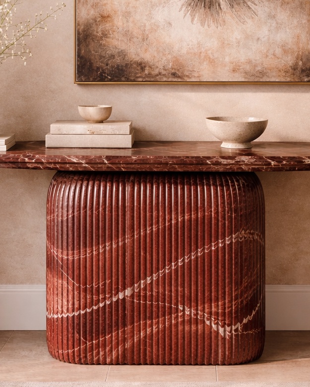 Ebon Crest Console Table - View 2
