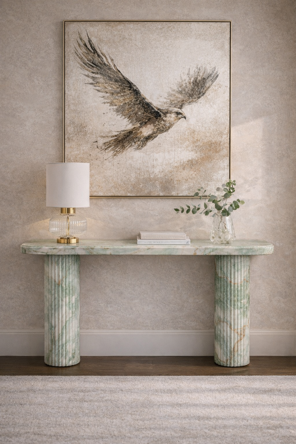 Vertico Fluted Console Table