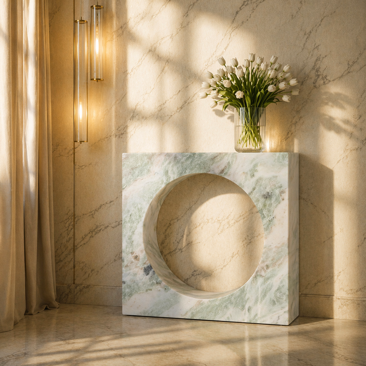 Aurelia Ring Stone Console