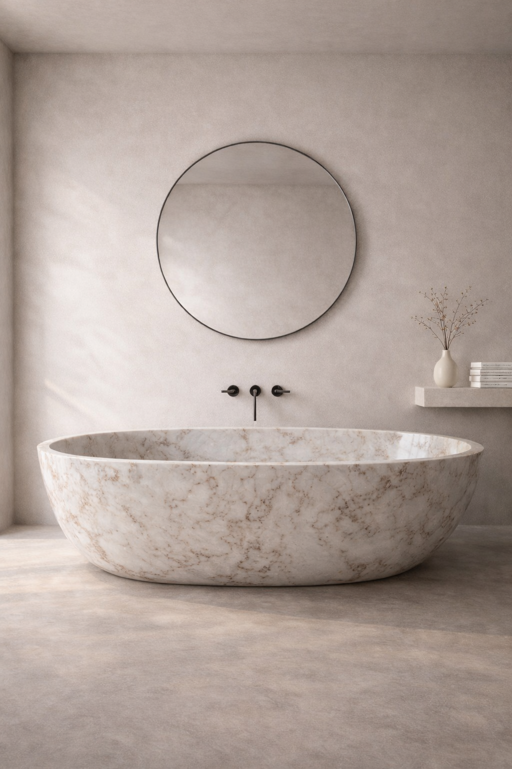 Rustica Oval Soaking Bath