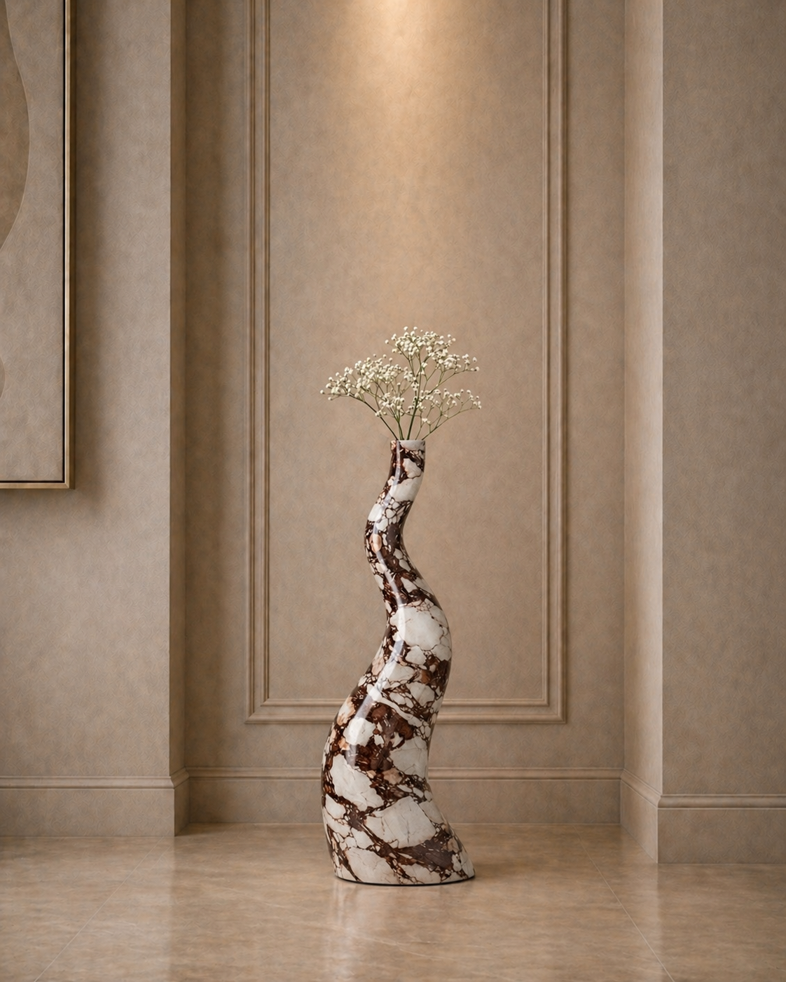 Serpentine Flow Vase