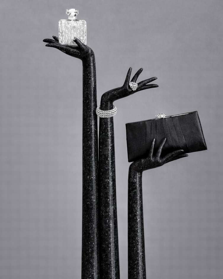 Artisan Hand Display Stand - Nero Fiorente