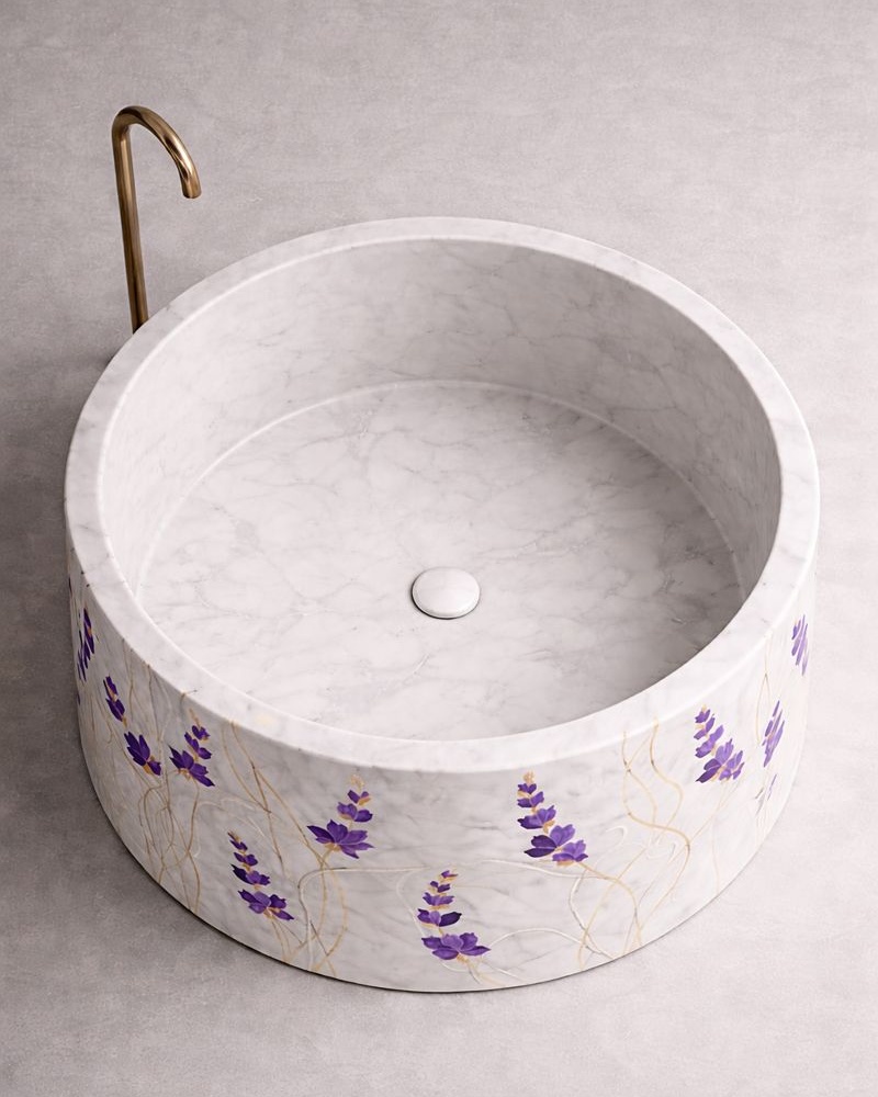 Regalia Hand-Inlaid Bath - View 2