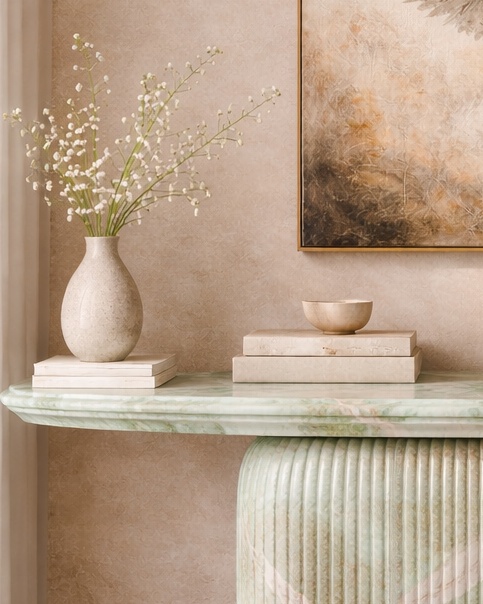 Ebon Crest Console Table - View 3