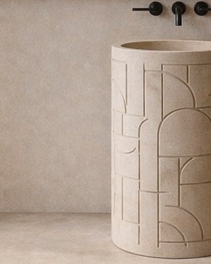 Linea Freestanding Basin - View 2