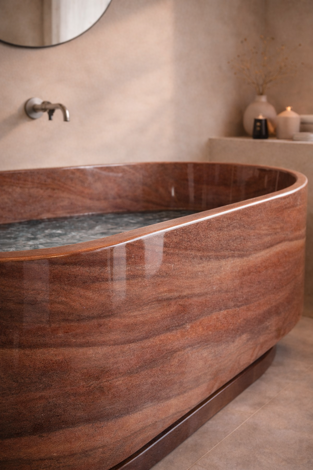 Luna Noir Freestanding Tub - View 3