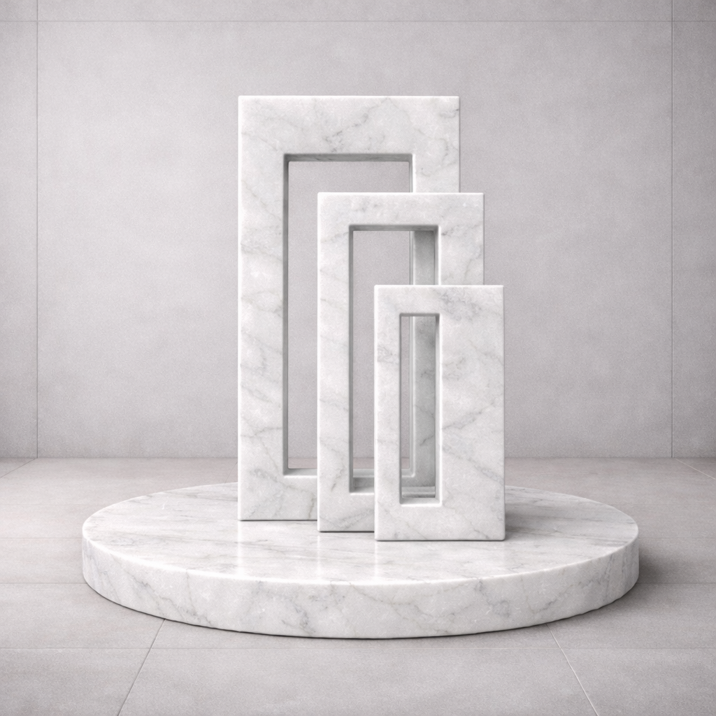 Terracotta Frame Trio - Jons Snow Marble