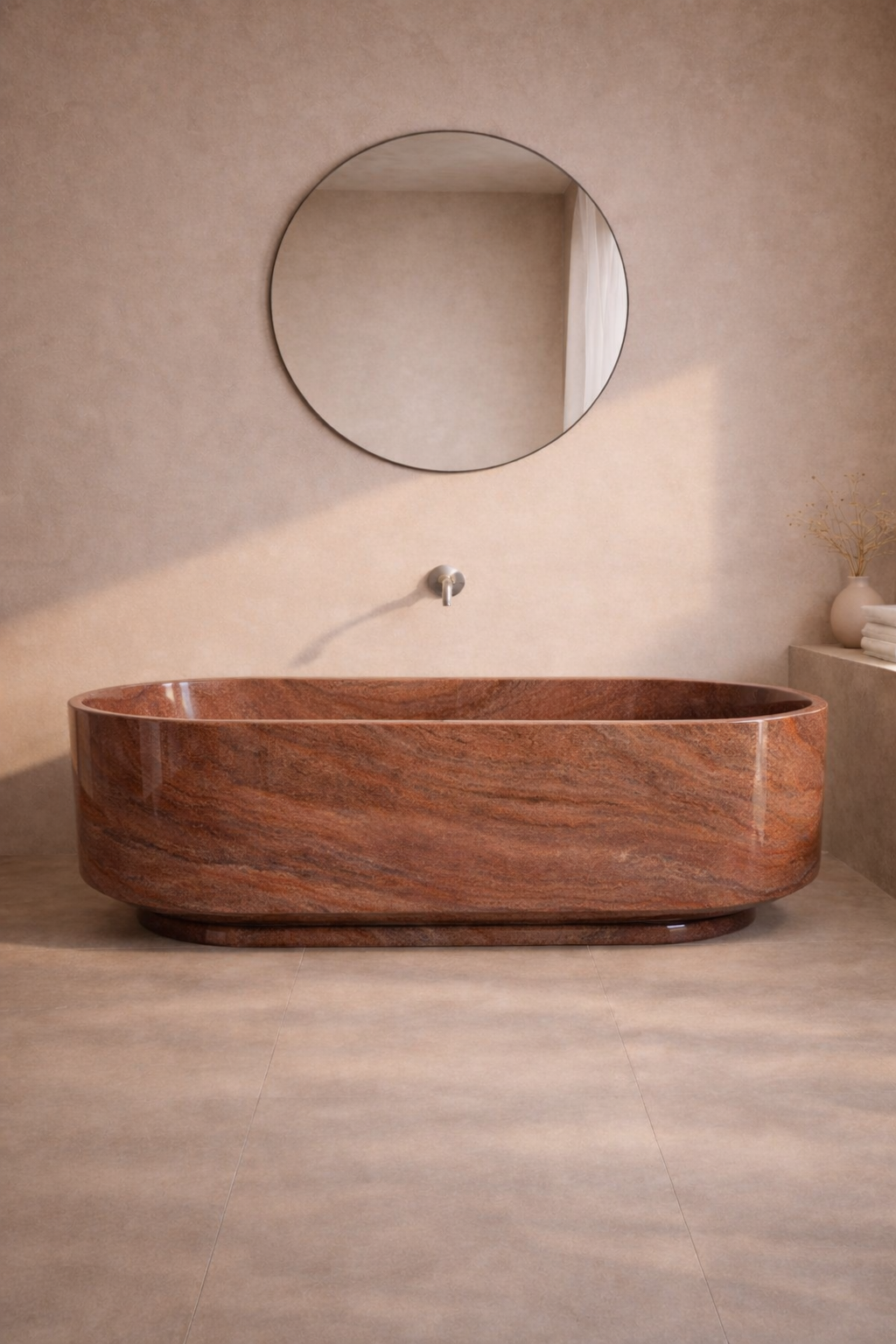 Luna Noir Freestanding Tub