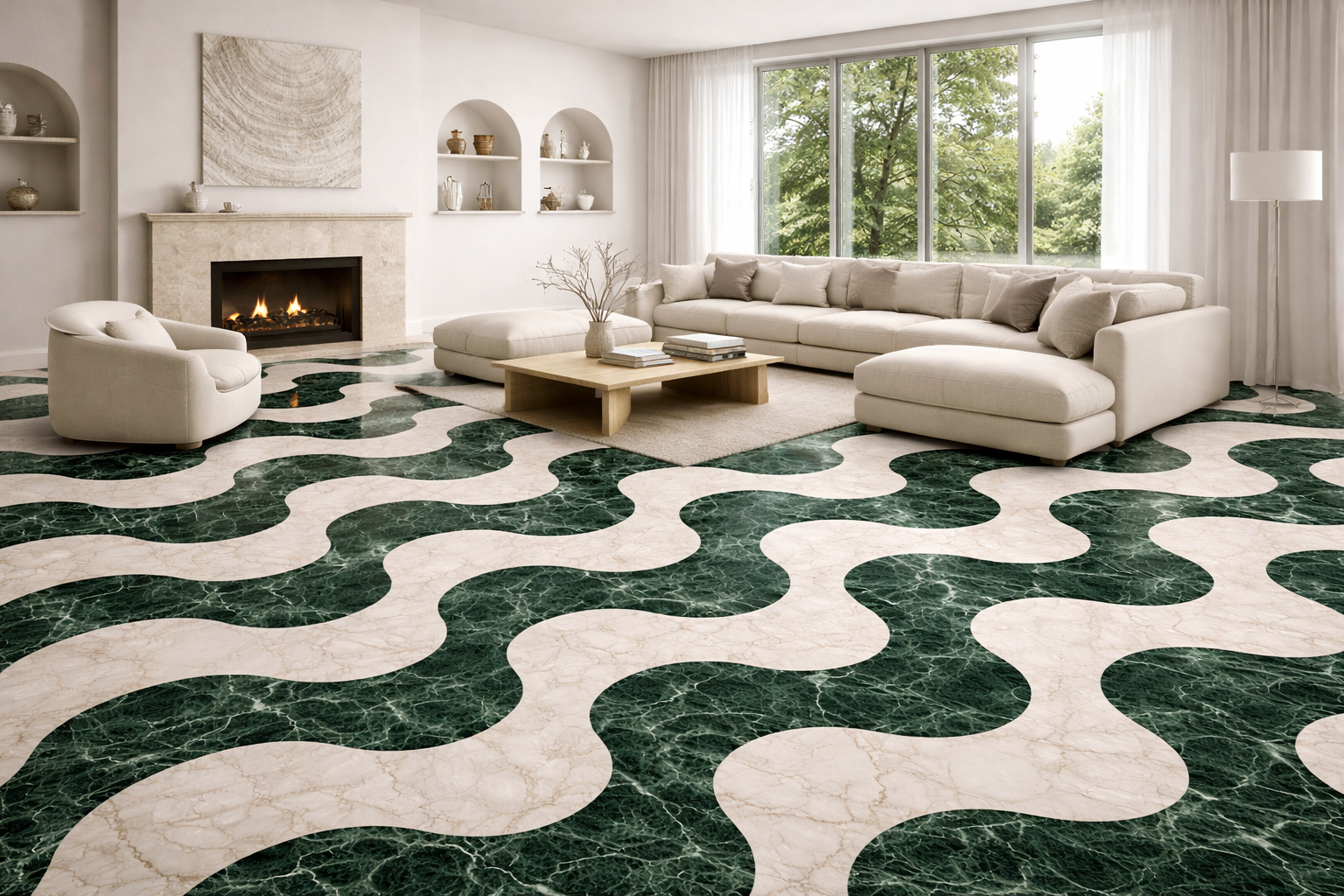 Wave Surface - Inlay Wave