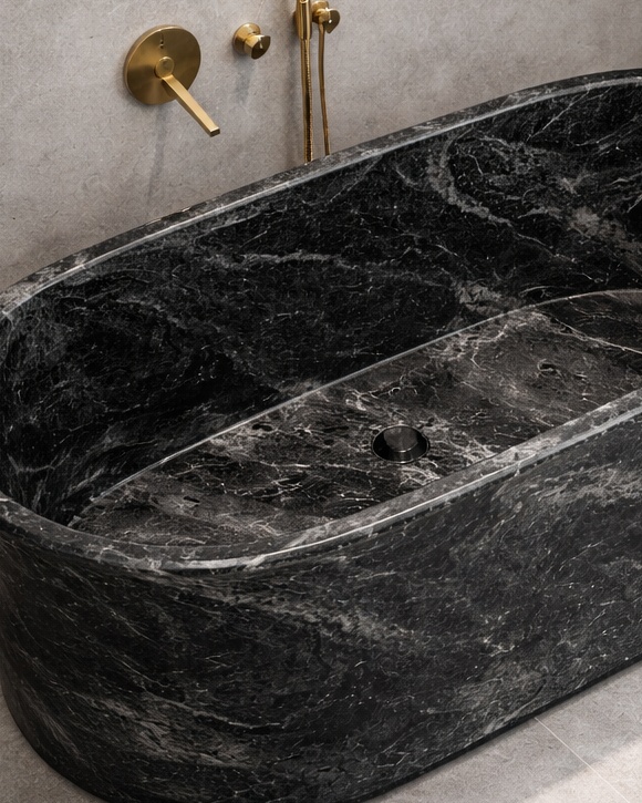 Obsidian Bathtub - View 3
