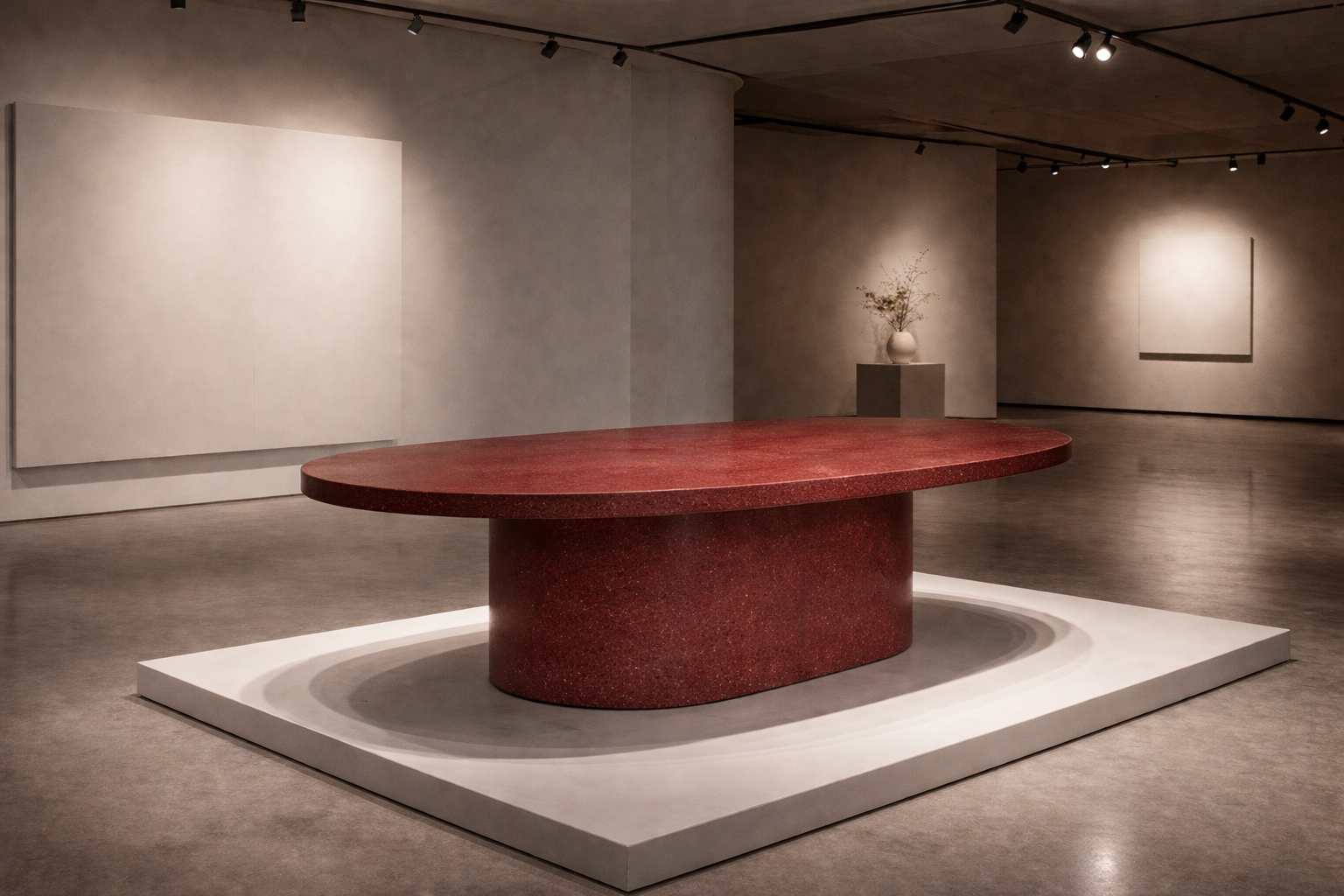 Ellipse Core Stone Table