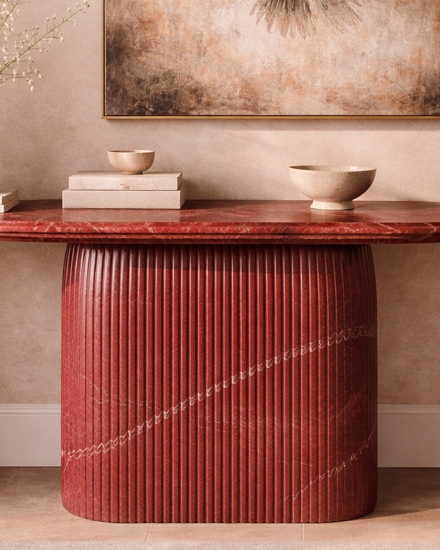Ebon Crest Console Table - View 2
