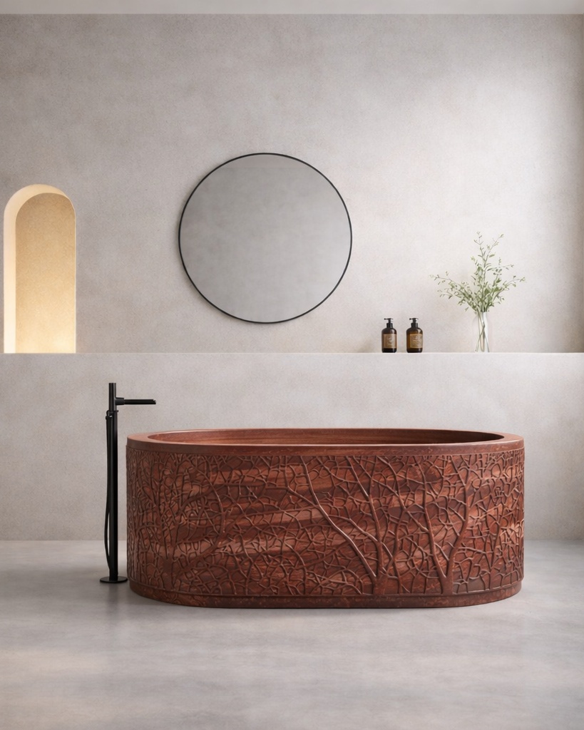Maple Bath - Draxion Red Stone