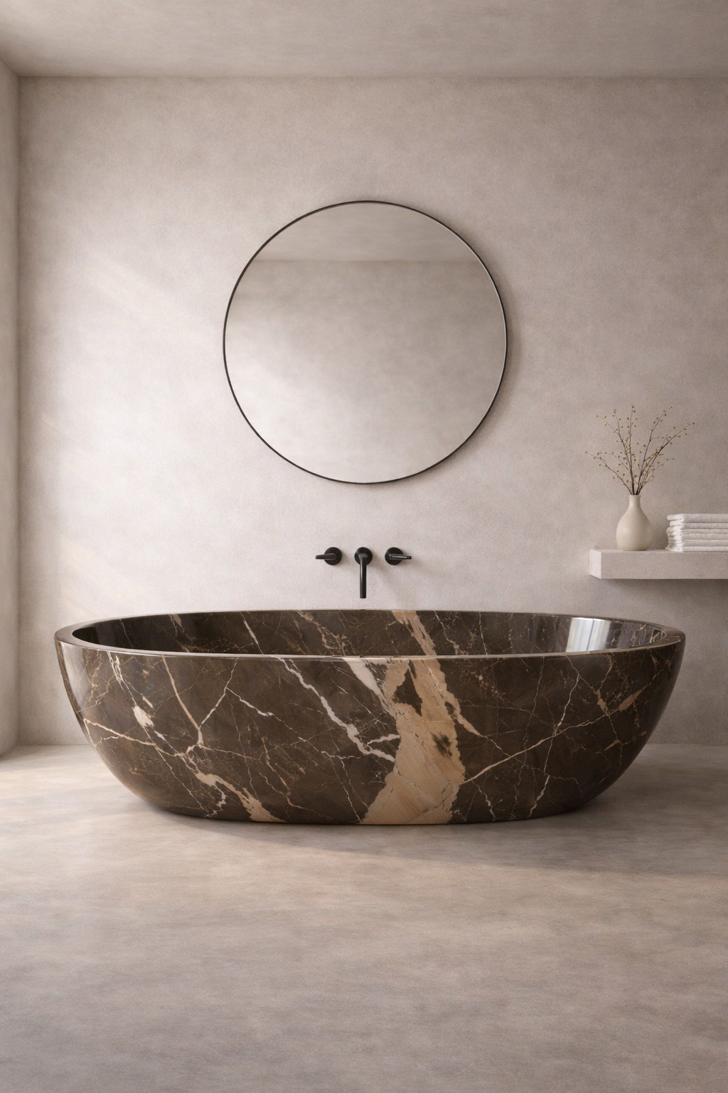 Rustica Oval Soaking Bath - View 2