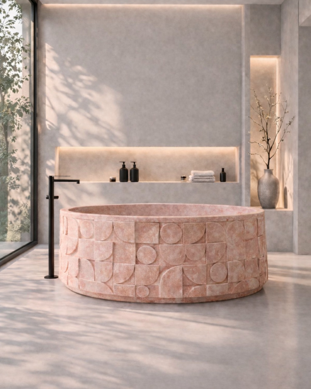 Geometria Bath - Rosentra Marble