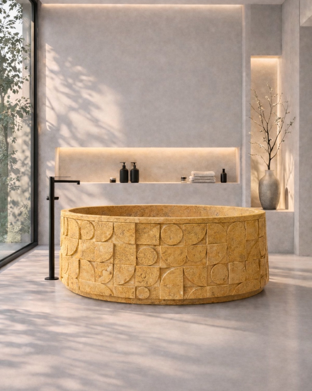 Geometria Bath - Solterra Rust