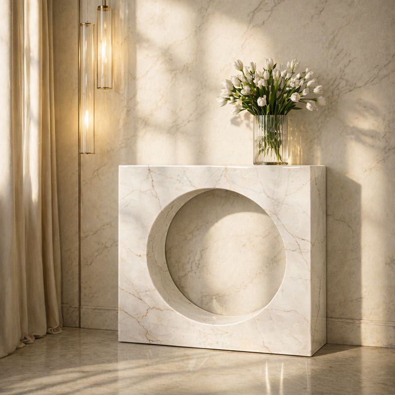 Aurelia Ring Stone Console