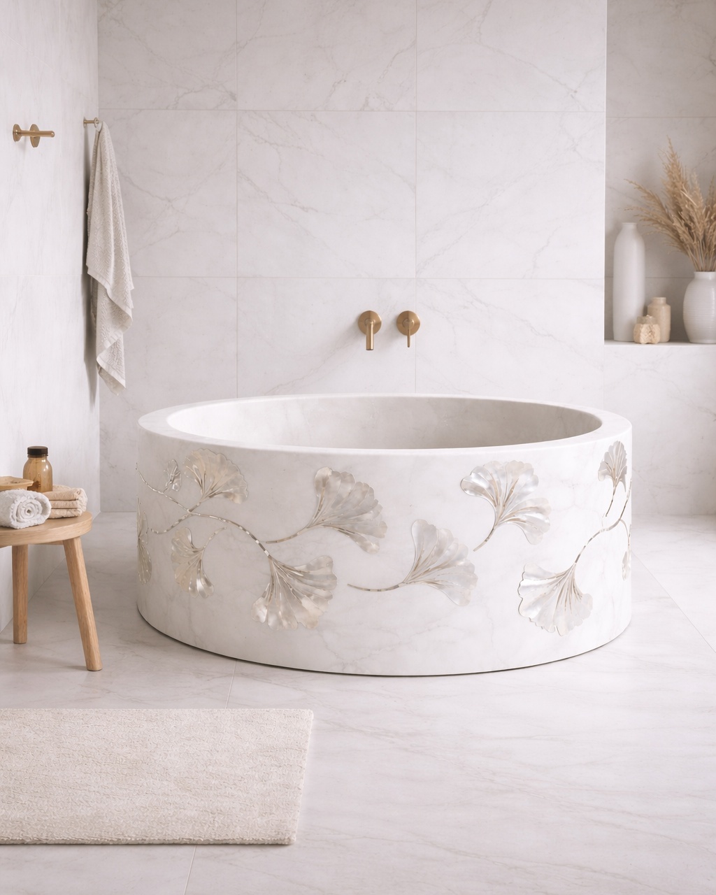 Regalia Hand-Inlaid Bath - View 1