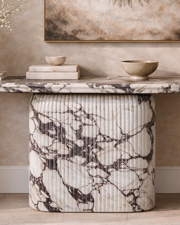 Ebon Crest Console Table - View 2