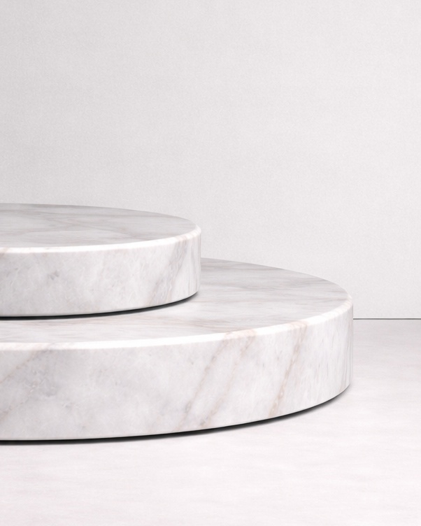 Halo Tier Marble Podium - View 3