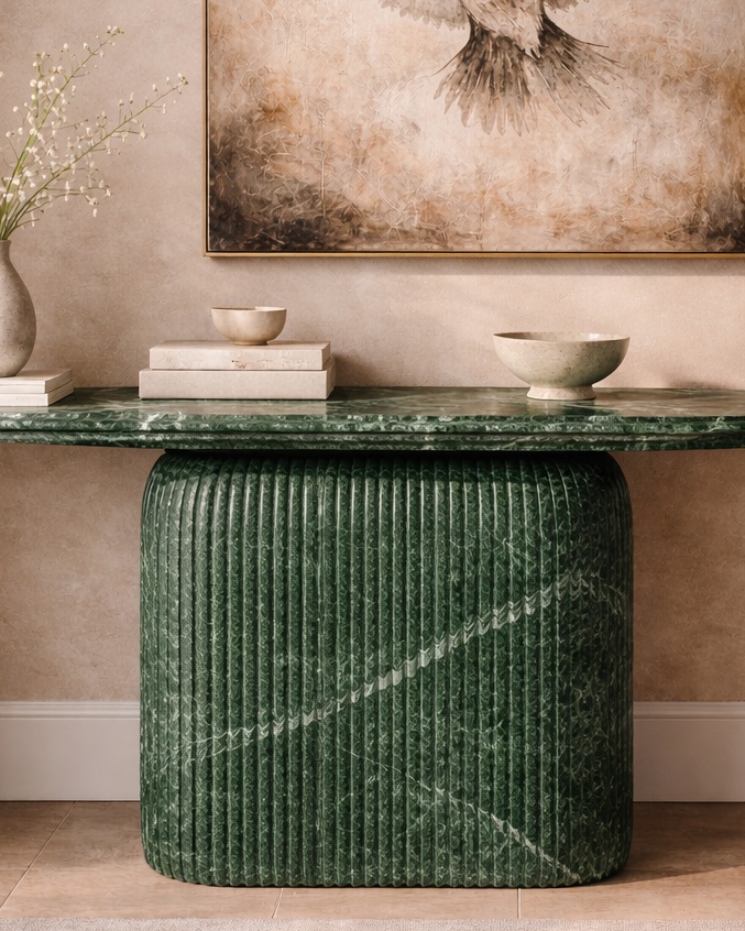Ebon Crest Console Table - View 2