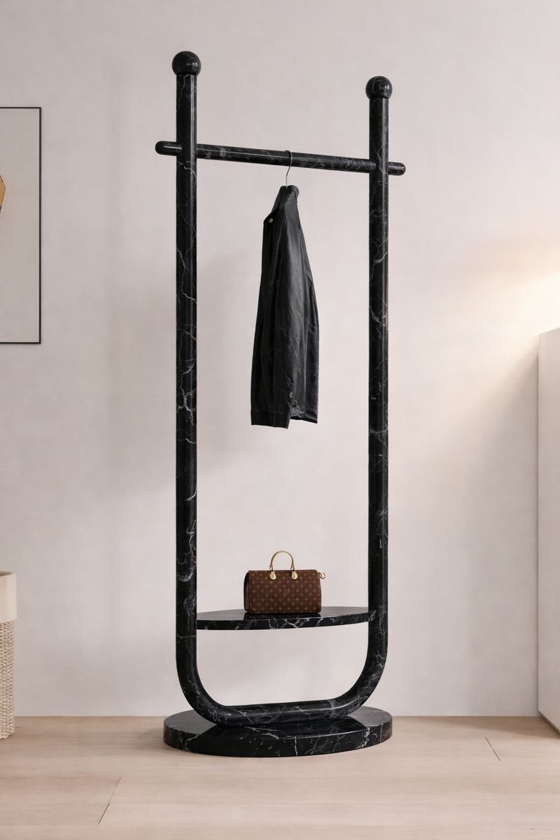 Elara Living Closet Bar - Nero Imperia