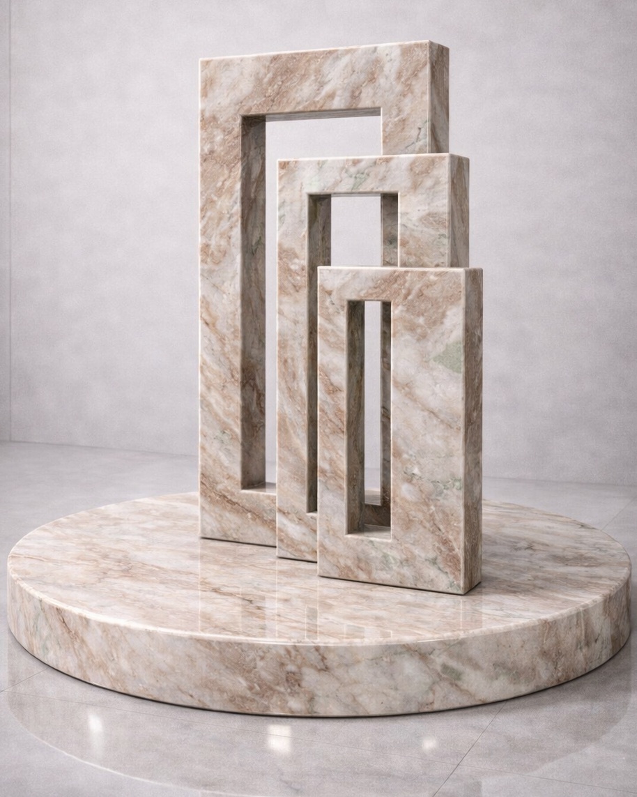 Terracotta Frame Trio - View 3