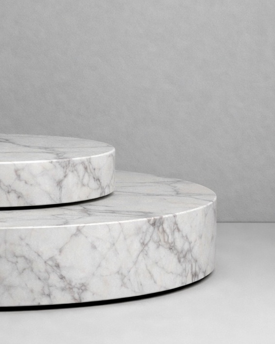 Halo Tier Marble Podium - View 3