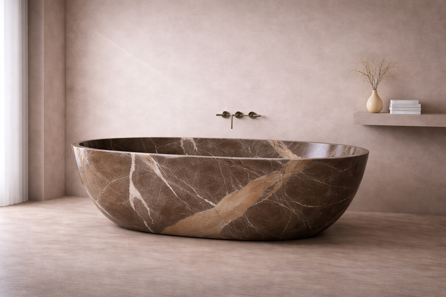 Rustica Oval Soaking Bath