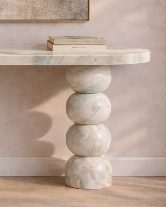 Celestia Sphere Console Table - View 3